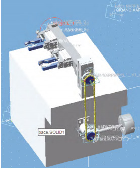 10 adams simulation model schematic